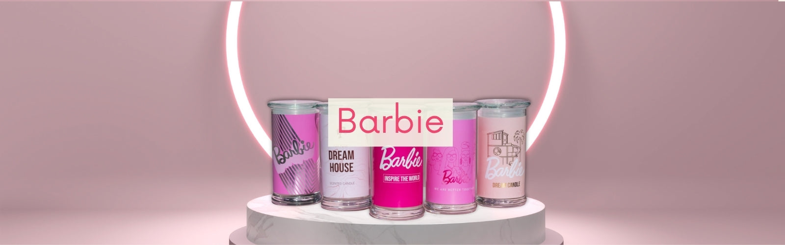 Kollektionenbild für die Duftkerzensammlung: Duftkerzen im Glas von Barbie
