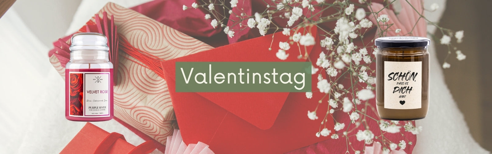 Kollektionenbild für die Duftkerzensammlung: Geschenkideen zum Valentinstag

