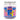 Haribo XXL-Duftkerze ‚Berry Mix‘ (510g) – offizielle Lizenzkerze mit sommerlichem Duft (Himbeere, Erdbeere, Apfel). Fröhliches Design mit lila Wachs. Originelle Geschenkidee und kreative Dekoration.