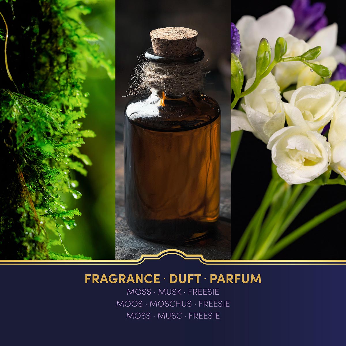 Vegane Harry Potter Duftkerze im Design des Goldenen Eis. Dekorations-Kerze mit blumig-warmen Duft von Moos, Moschus & Freesie.