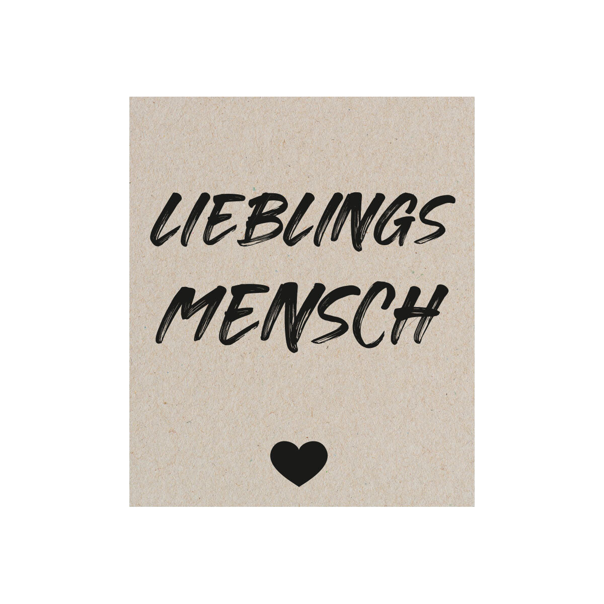 Detailaufnahme des hochwertigen Etiketts der ‚Lieblingsmensch‘ von mad candle – künstlerisches Design mit dekorativer Typografie. Vegane Duftkerze aus Sojawachs für Entspannung & Wellness.