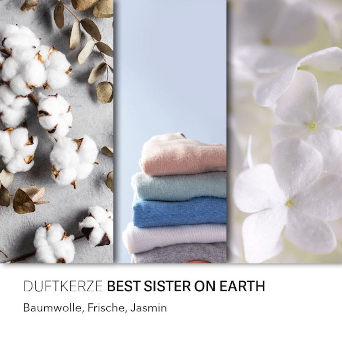 Peanuts Duftkerze ‚Best Sister on Earth‘ im Glas und mit Deckel – offizielle Lizenzkerze mit Duftnoten von Baumwolle, Frische & Jasmin. Dekorative Duftkerze für Zuhause oder als Geschenk für Snoopy-Fans.