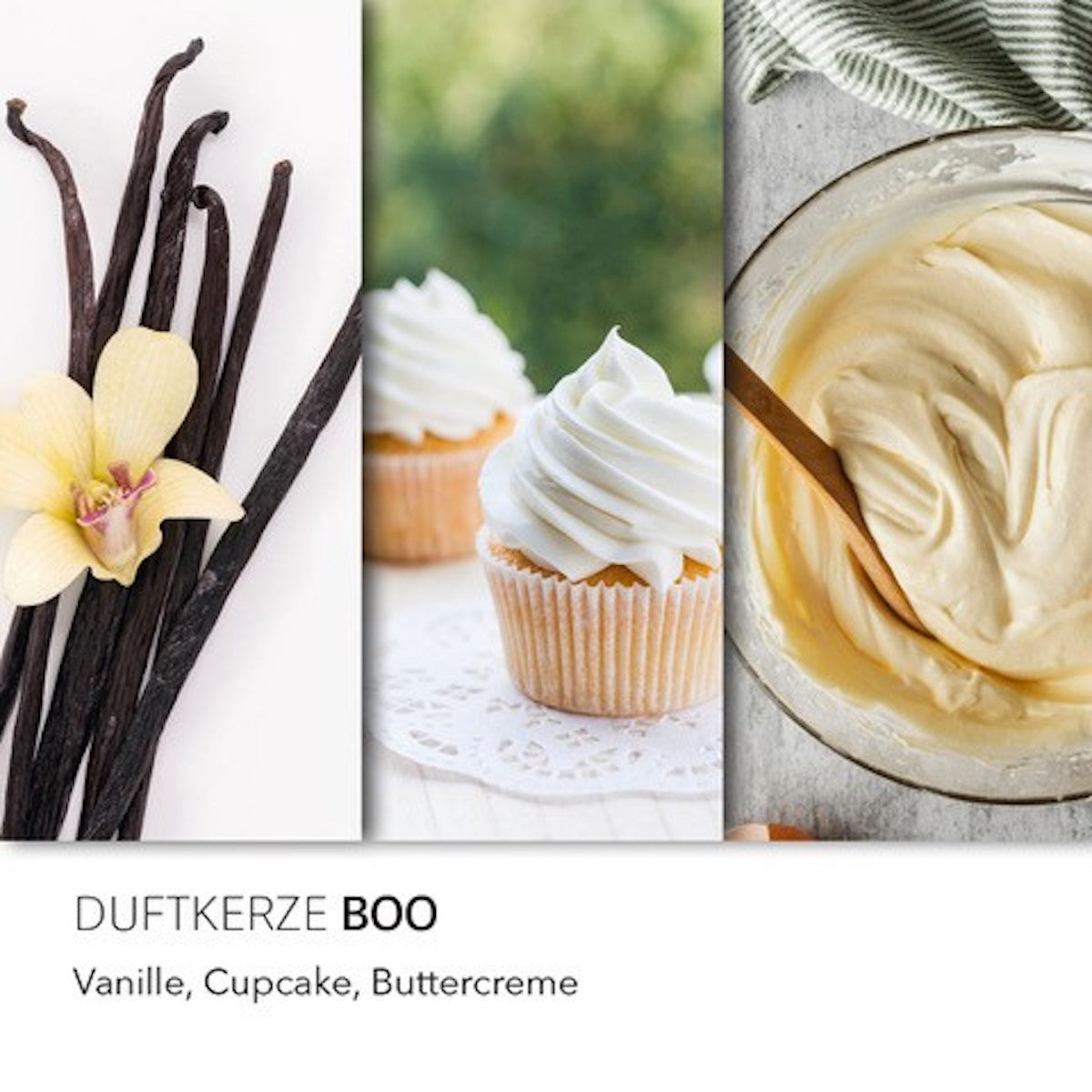 Peanuts Duftkerze ‚Boo‘ im Glas und mit Deckel – offizielle Lizenzkerze mit Duftnoten von Vanille, Buttercreme & Cupcake. Dekorative Duftkerze für Zuhause oder als Geschenk für Snoopy-Fans.