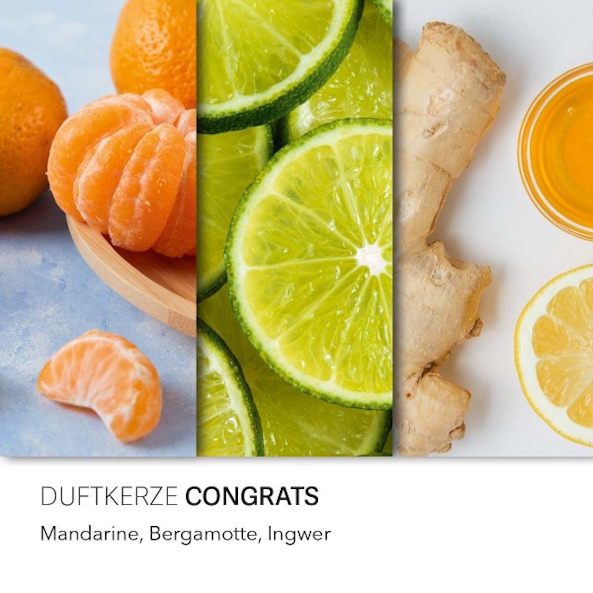 Peanuts Duftkerze ‚ Congrats‘ im Glas und mit Deckel – offizielle Lizenzkerze mit Duftnoten von Mandarine, Bergamotte & Ingwer. Dekorative Duftkerze für Zuhause oder als Geschenk, um jemanden zu gratulieren.