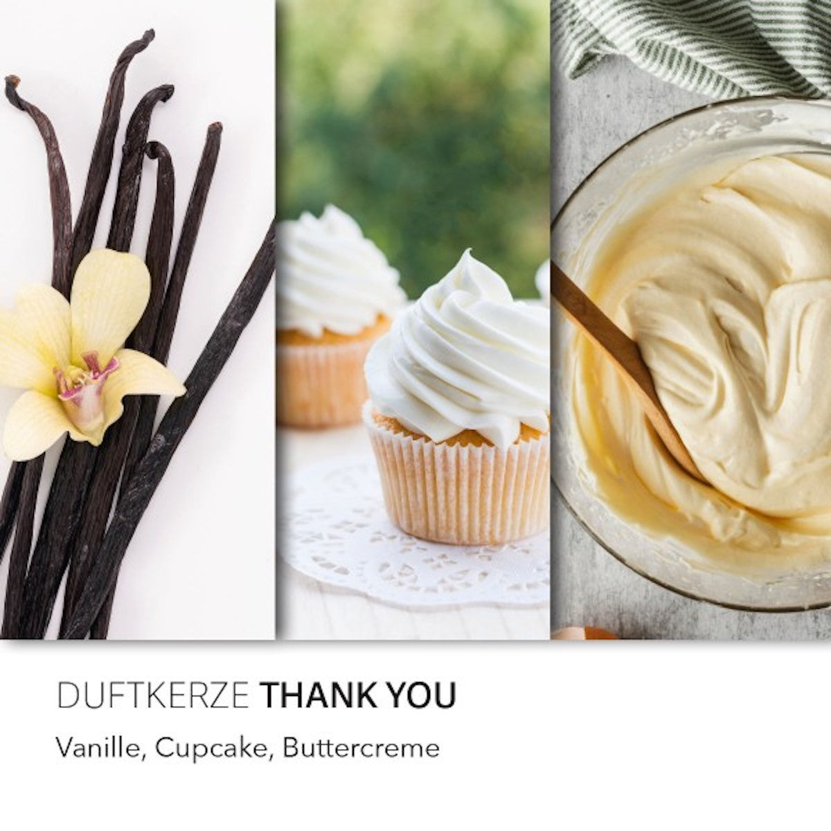 Peanuts Duftkerze ‚Thank you‘ im Glas und mit Deckel – offizielle Lizenzkerze mit Duftnoten von Vanille, Cupcake & Buttercreme. Dekorative Duftkerze für Zuhause oder als Geschenk für Snoopy-Fans.