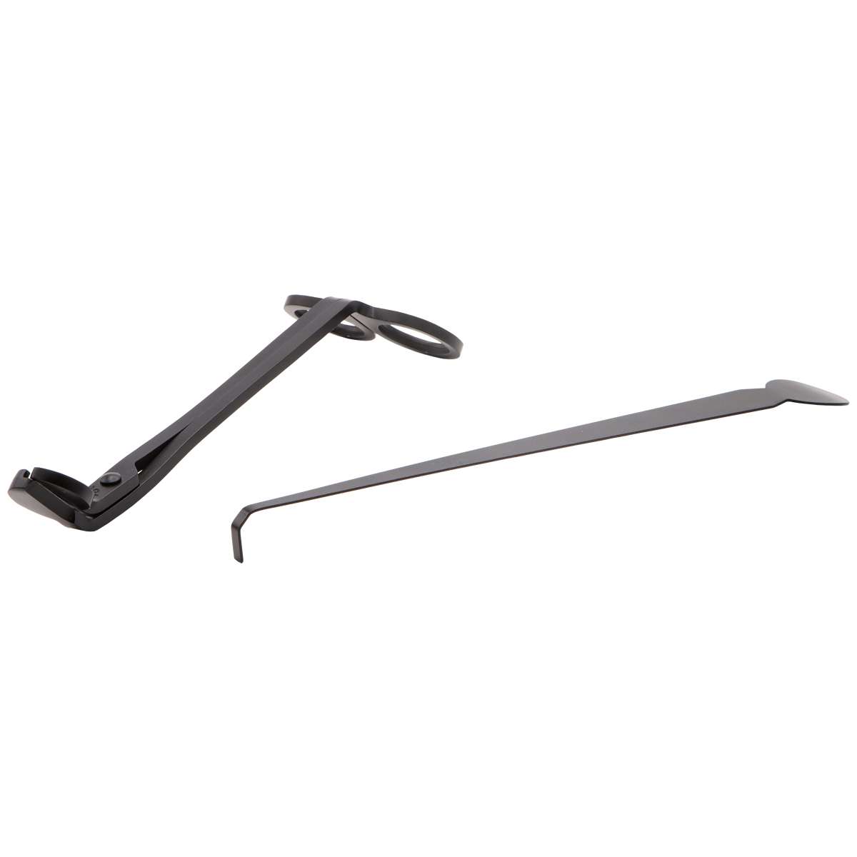 Purple River ‚Dochtschere & Dochtdipper Set‘ in Schwarz – hochwertiges Kerzenzubehör aus Edelmetall für perfekte Dochtpflege. Professionelles Werkzeug für gleichmäßiges Abbrennen, weniger Ruß & längere Brenndauer. Luxus-Accessoire für Kerzenliebhaber & stilvolle Deko.